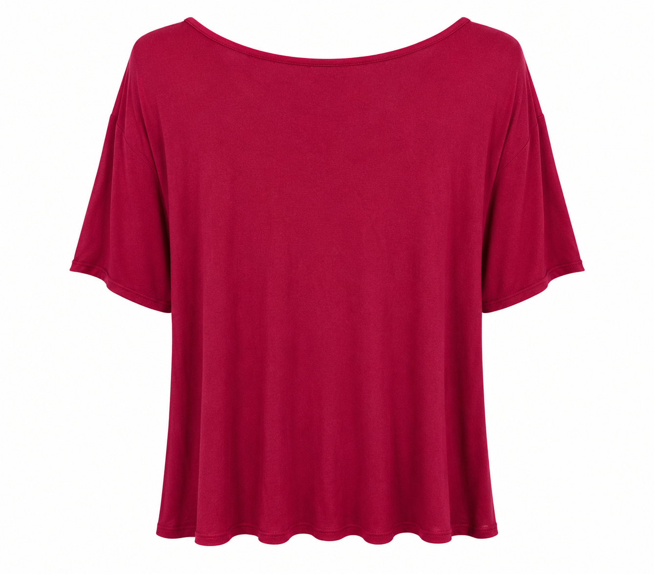 Criss Cross V Neck Top