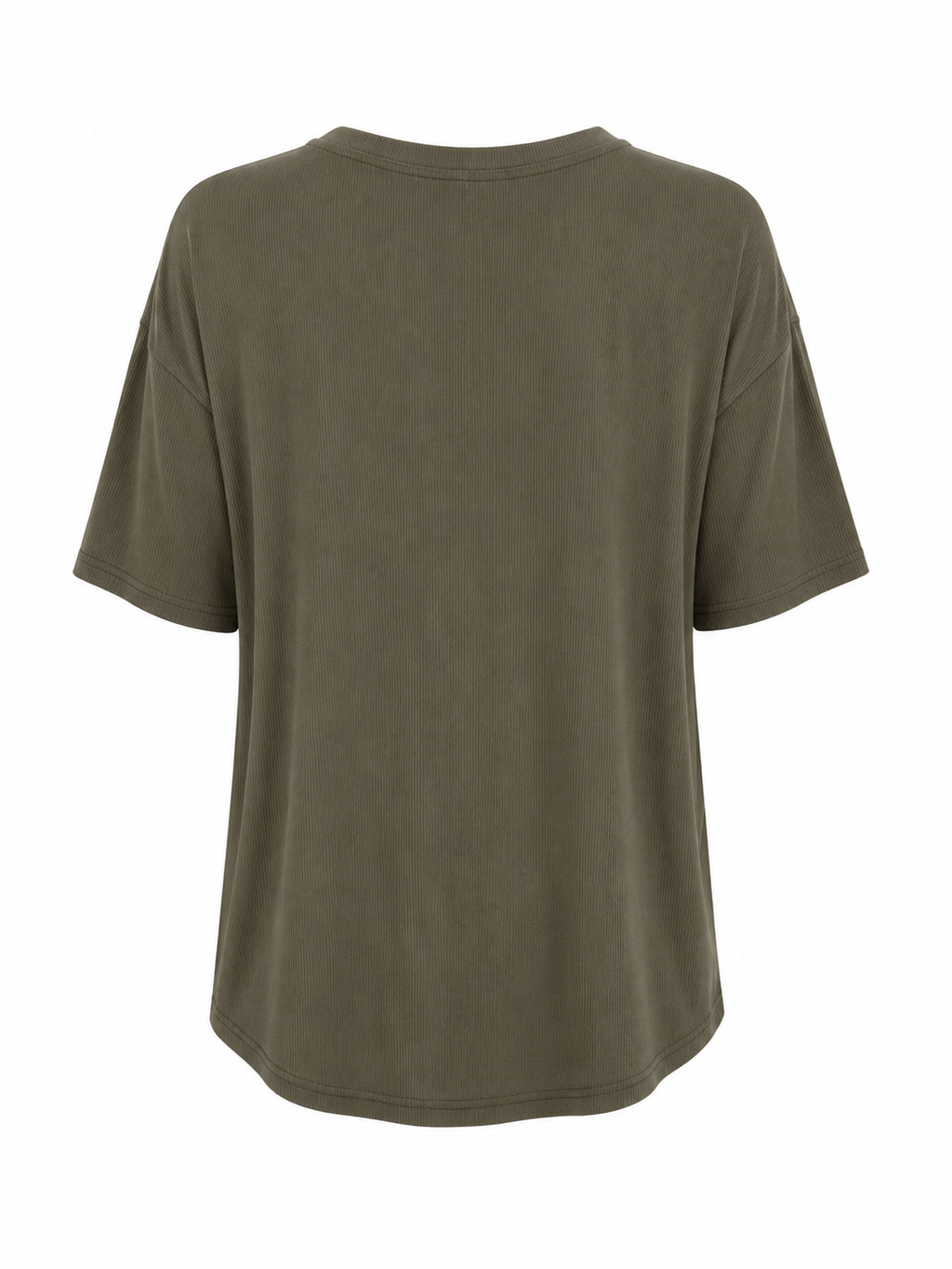 Khaki Ribbed Shirt