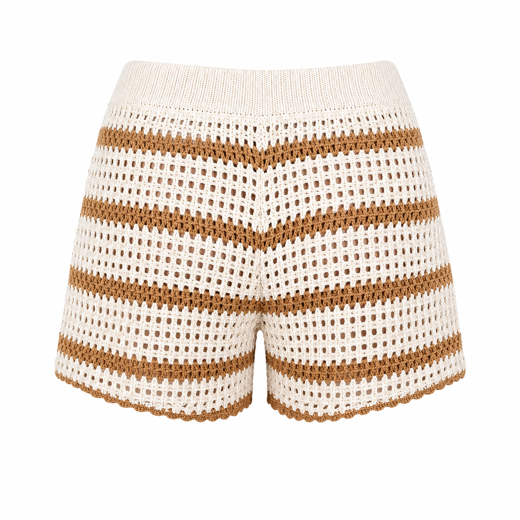 Crochet Knit Shorts