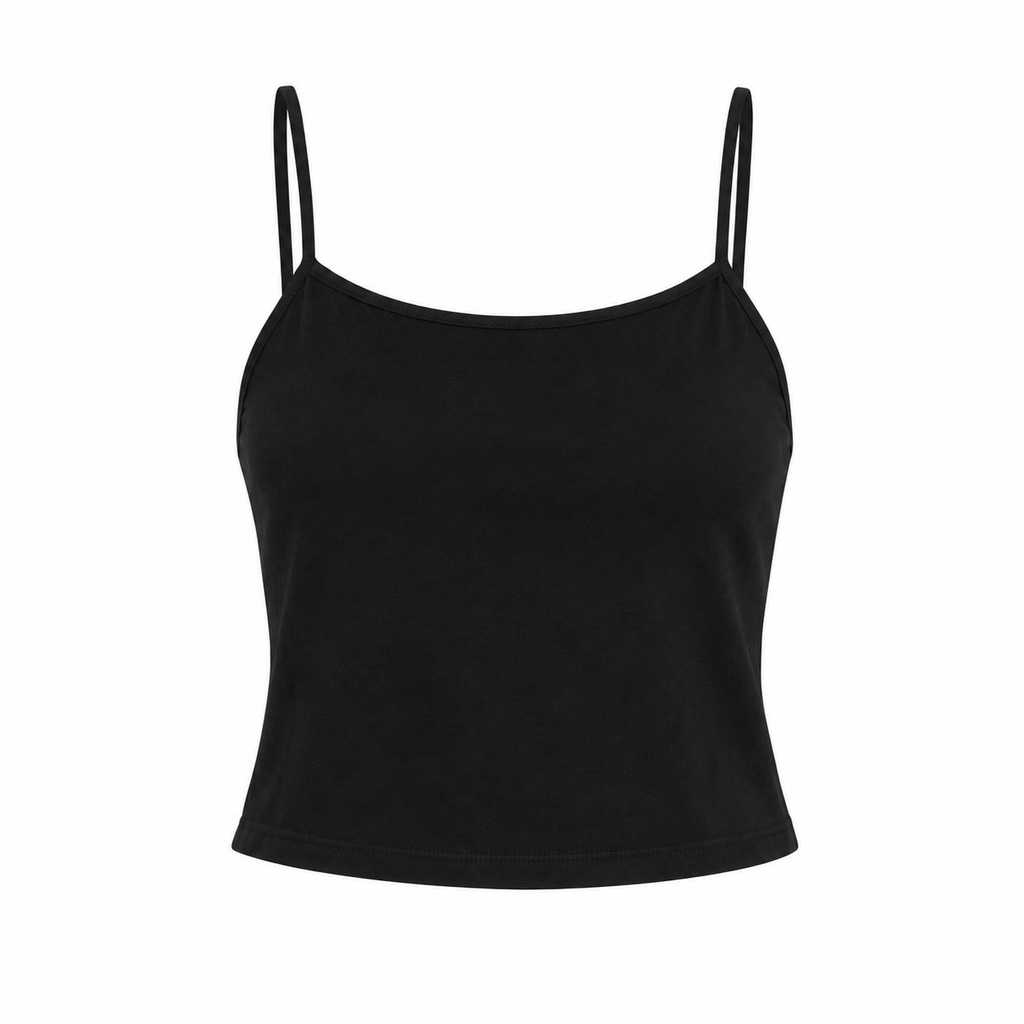 Black Neck Singlet
