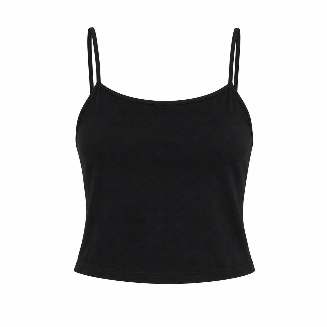 Black Neck Singlet