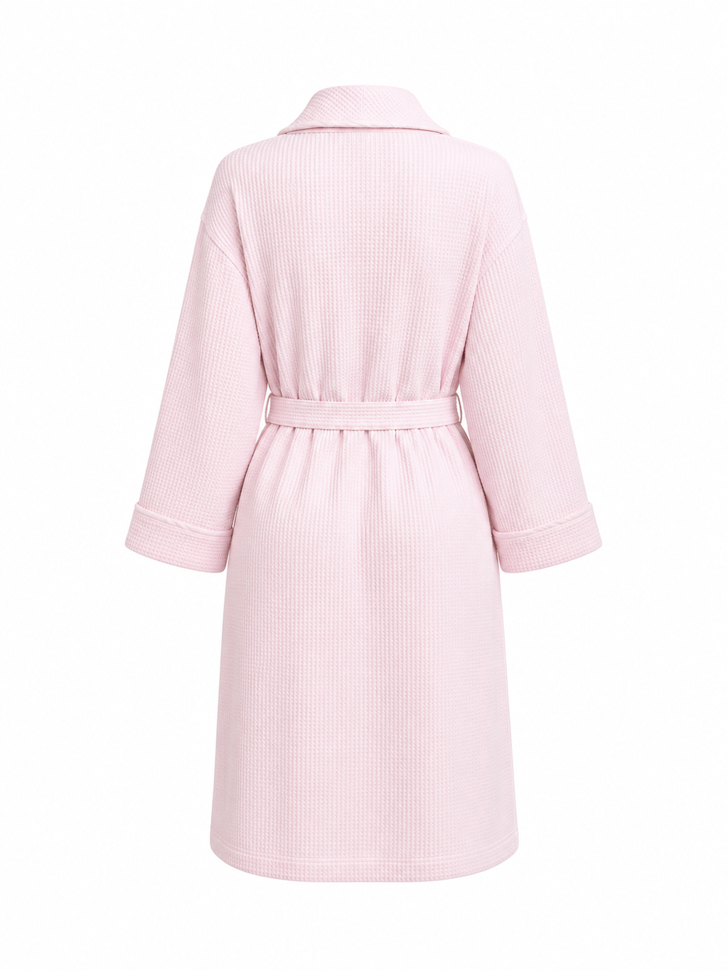 Light Pink Waffle Robe