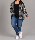 Equus Printed Layered Top