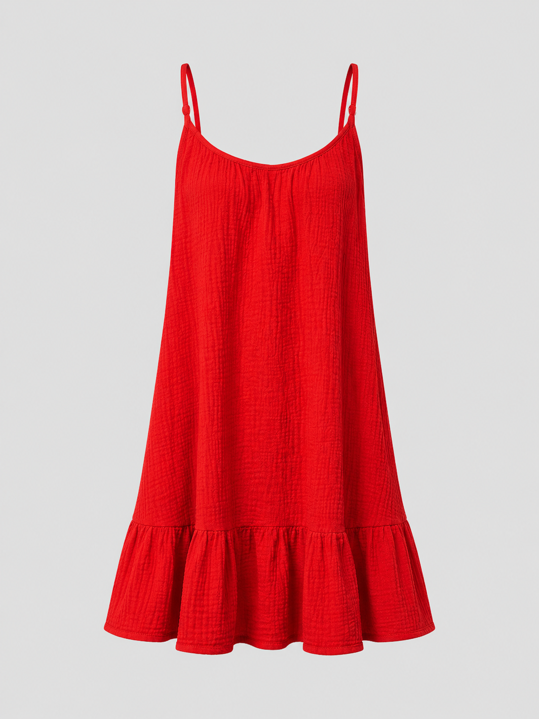 Textured Tiered Cami Dress