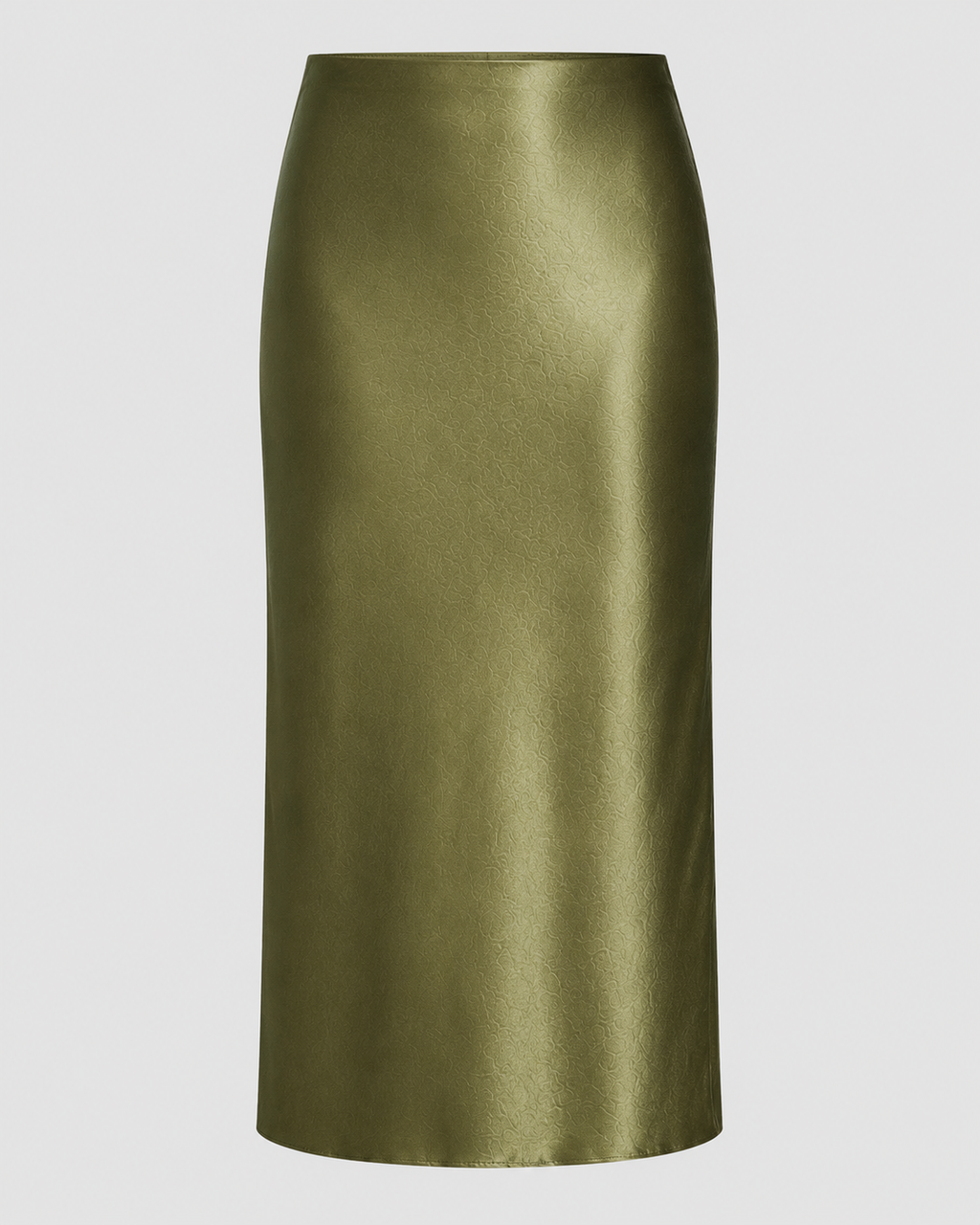 Satin Midi Skirt