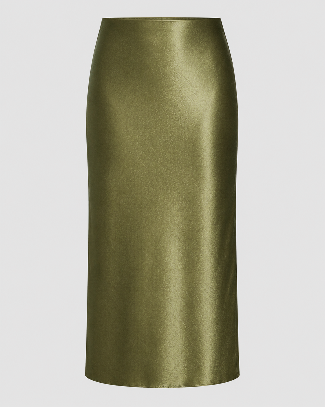 Satin Midi Skirt