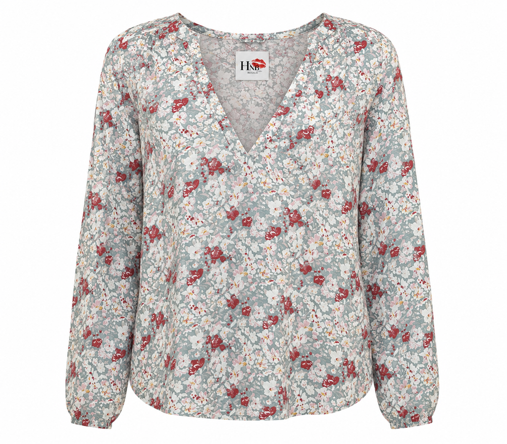 Women’s Floral Long Sleeve Blouse