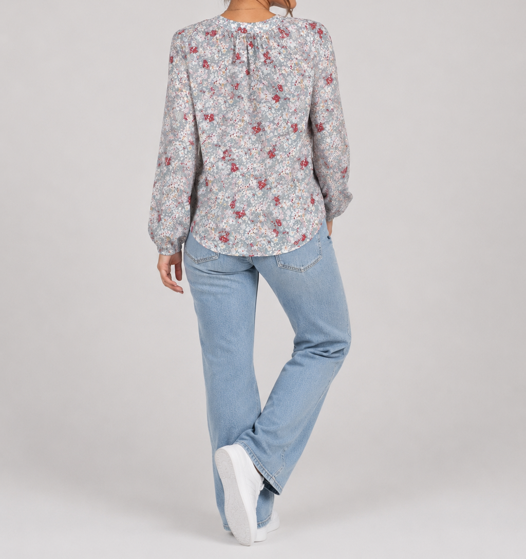 Women’s Floral Long Sleeve Blouse