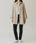 Women’s Light Grey Longline Jacket