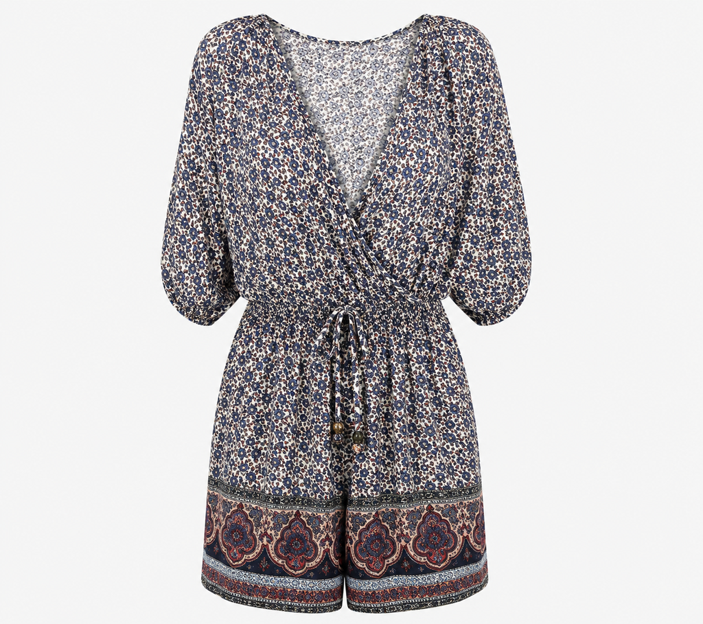 Floral Boho Playsuit
