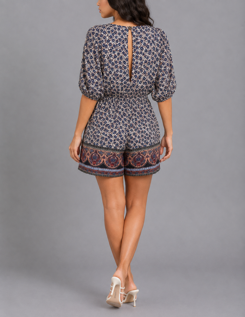 Floral Boho Playsuit