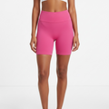 Hot Pink Ruched Active Shorts