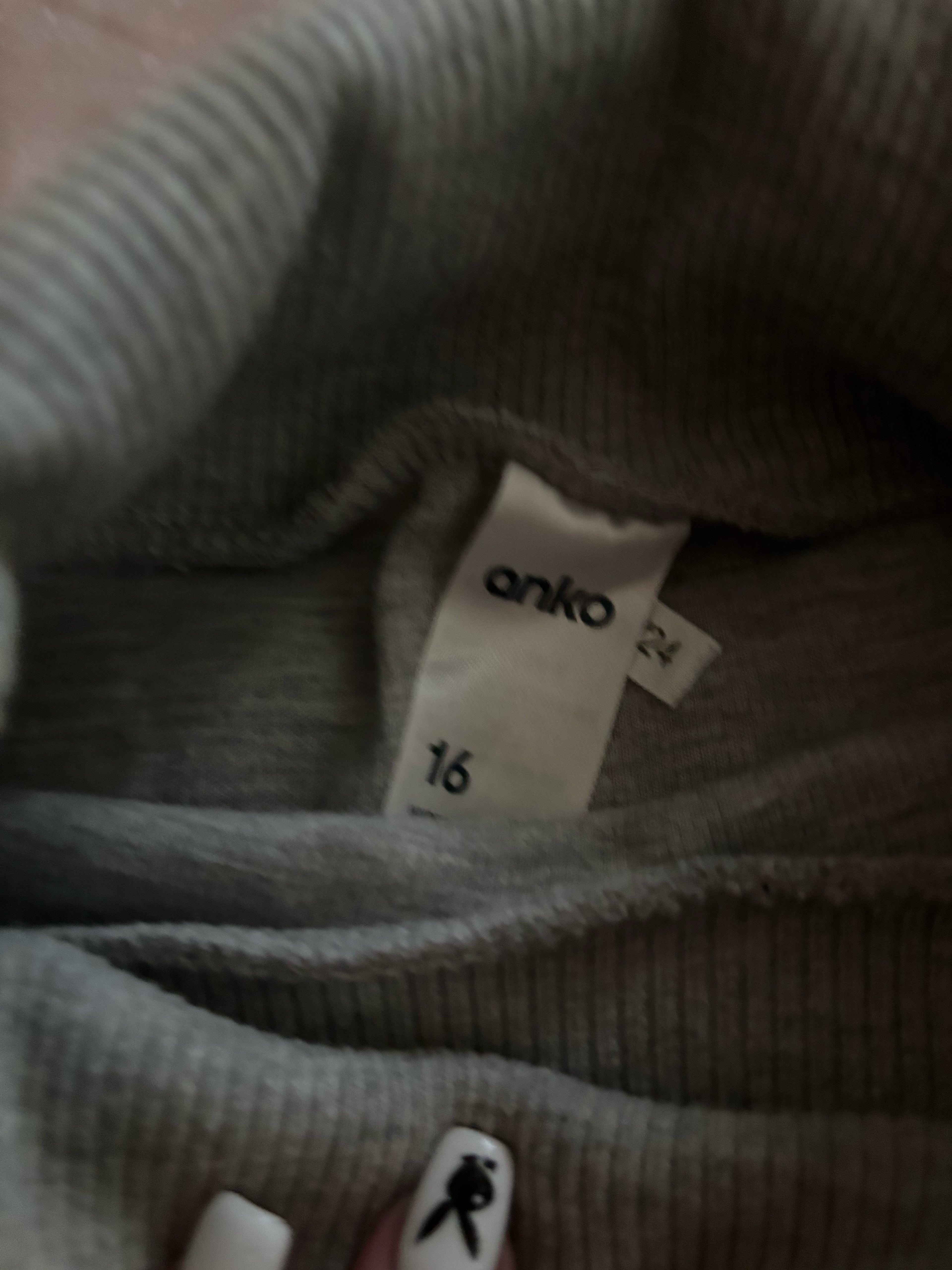 Anko Sleeveless Ribbed Turtleneck Top