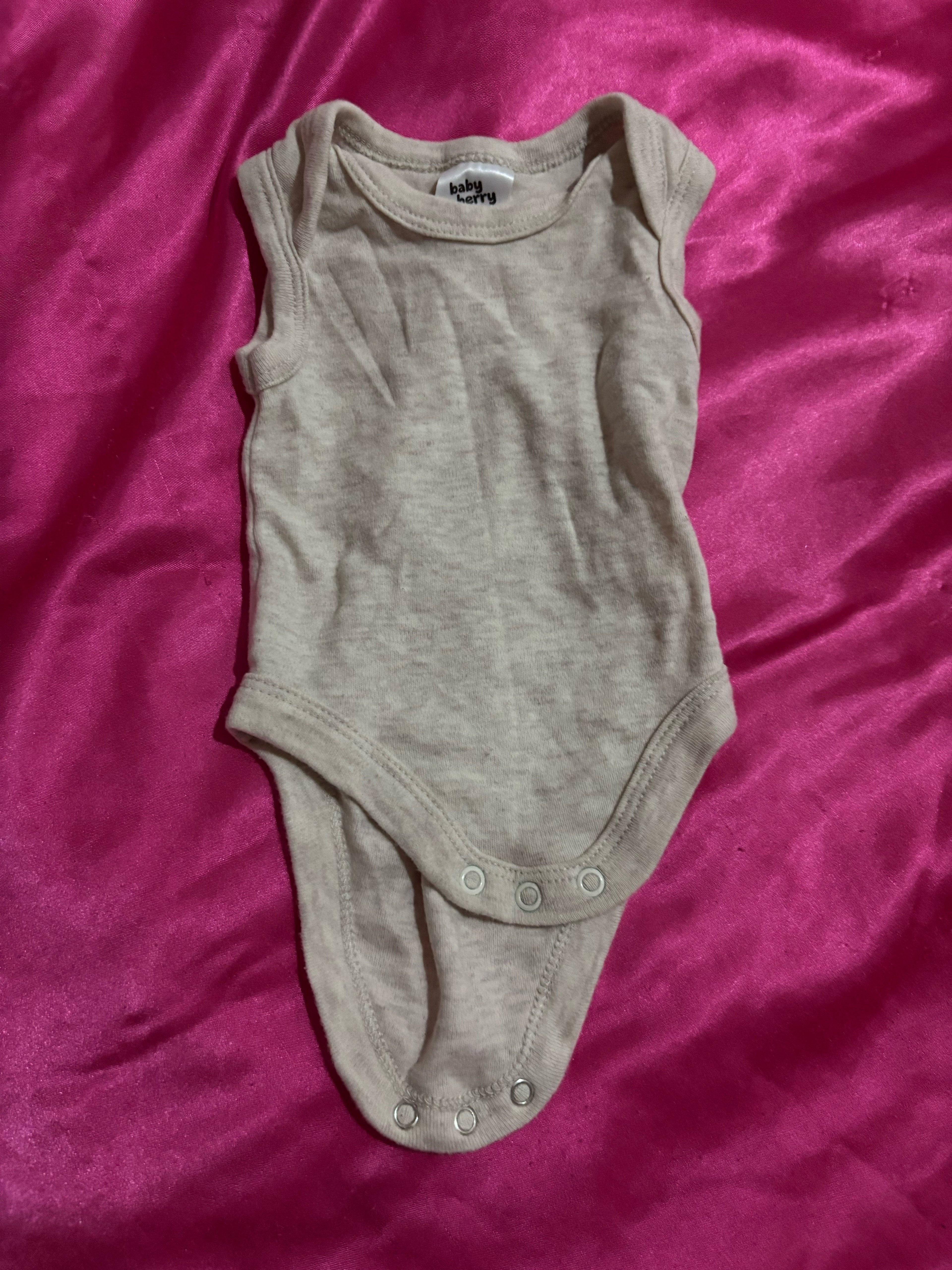 Baby Berry Sleeveless Bodysuit