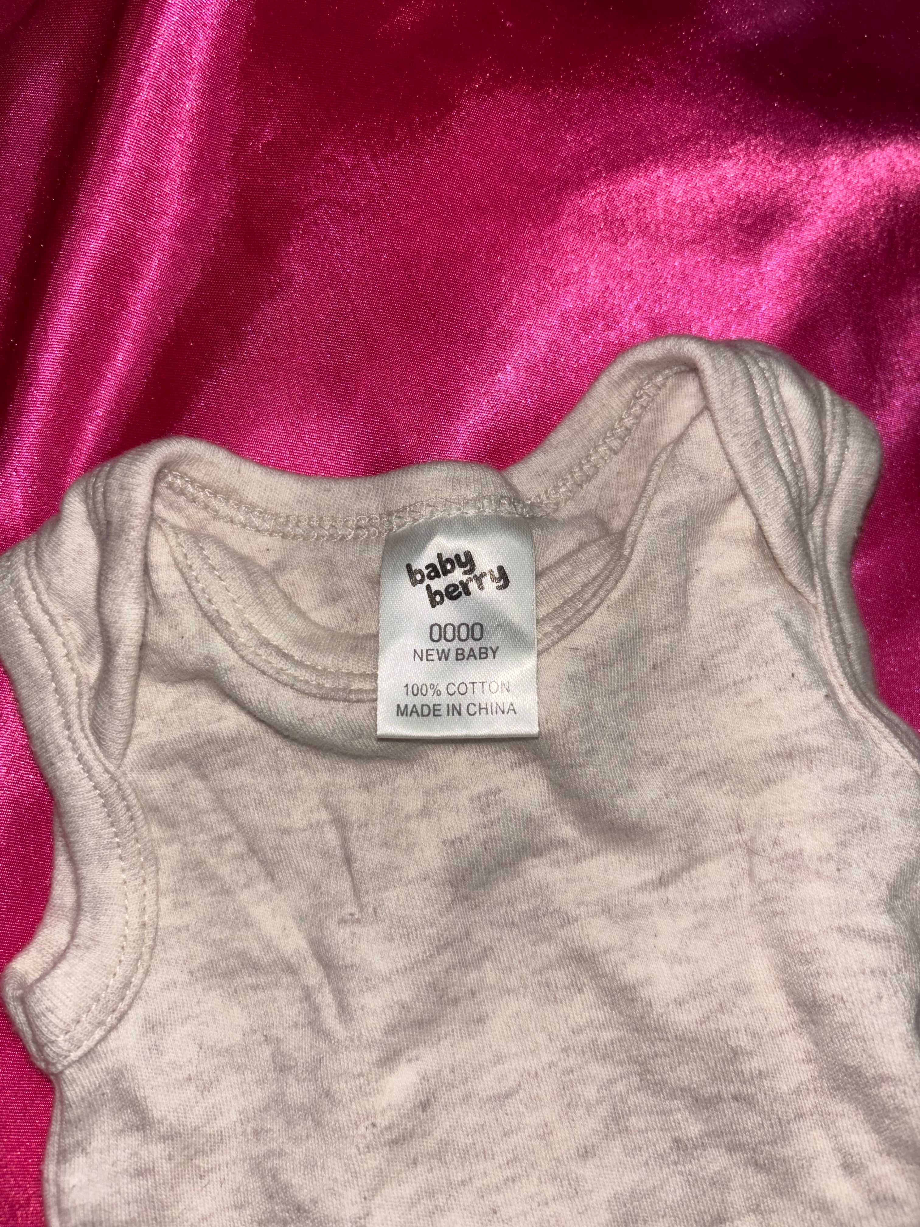 Baby Berry Sleeveless Bodysuit